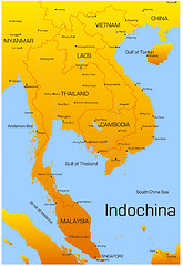 Image showing Indochina 