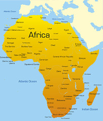 Image showing  Africa Map