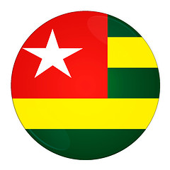 Image showing Togo button with flag