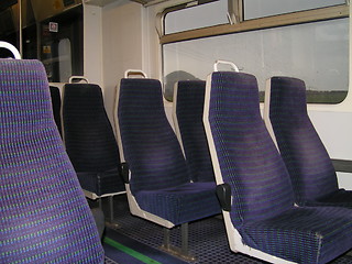 Image showing Train Seats