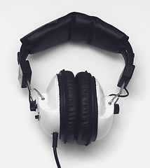 Image showing old headphones