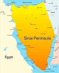 Image showing Sinai Peninsula