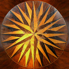 Image showing wooden star ,