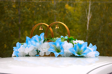 Image showing Wedding golden rings