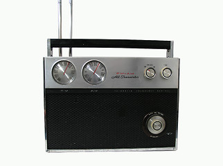 Image showing 70s radio