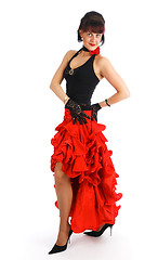 Image showing Flamenco dancer