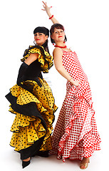 Image showing Flamenco dancers