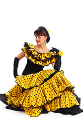 Image showing Flamenco dancer