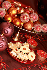 Image showing Delicious Christmas cookies