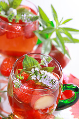 Image showing Refreshing summer drink