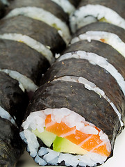 Image showing Homemade Sushi