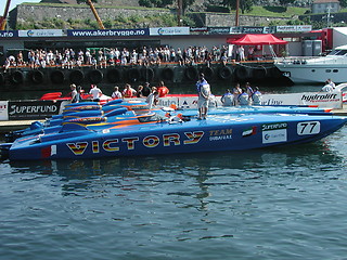 Image showing speedboat