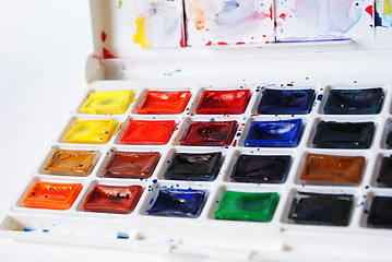 Image showing watercolors
