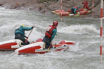 Image showing rafting