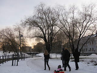 Image showing walk in the park