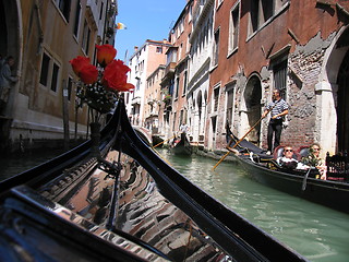 Image showing streets to Venice