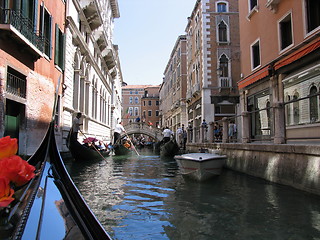 Image showing streets to Venice