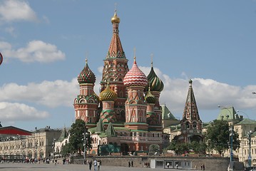 Image showing cathedral Vasiliya Blessed