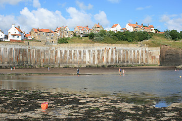 Image showing Village by the sea