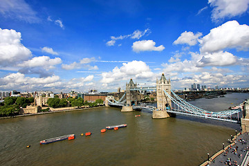 Image showing Sunny Tower Bridge