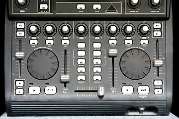 Image showing DJ mixer