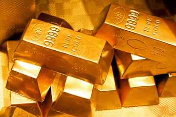 Image showing Gold bars