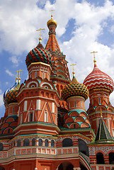 Image showing St.Basil's Cathedral in Moscow