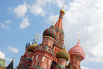 Image showing St.Basil's Cathedral in Moscow