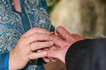 Image showing Ring exchange.