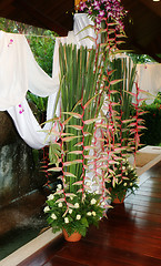 Image showing Wedding setting.