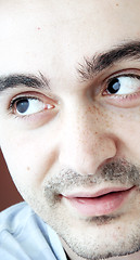 Image showing Man looking at you