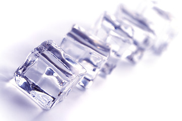 Image showing ice cubes