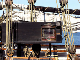 Image showing boat lamp