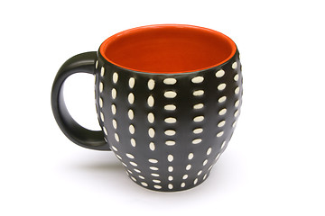 Image showing Dotted coffee mug