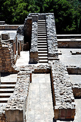Image showing Archaeological site of Knossos. Minoan Palace. Crete.