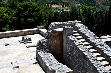 Image showing Archaeological site of Knossos. Minoan Palace. Crete.