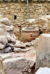 Image showing Archaeological site of Knossos. Minoan Palace. Crete.