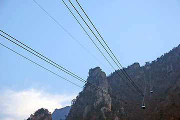 Image showing Cable car