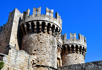 Image showing Rhodes old town.