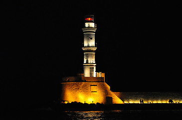 Image showing Lighthouse, Chania