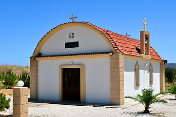 Image showing Greek chapel