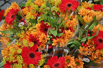 Image showing Flower Market in Sweden