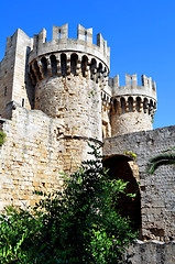 Image showing Rhodes old town.