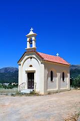 Image showing Greek chapel