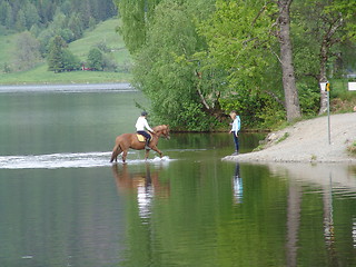 Image showing By the lake