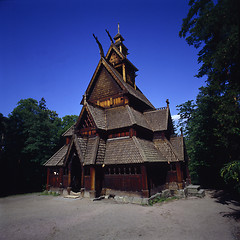 Image showing Stave church