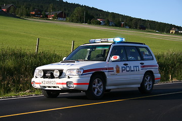 Image showing Police car