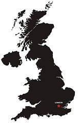 Image showing Great Britain Map