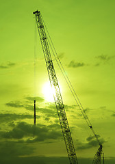 Image showing Tower Crane