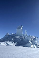 Image showing Icebergs on Antarctica